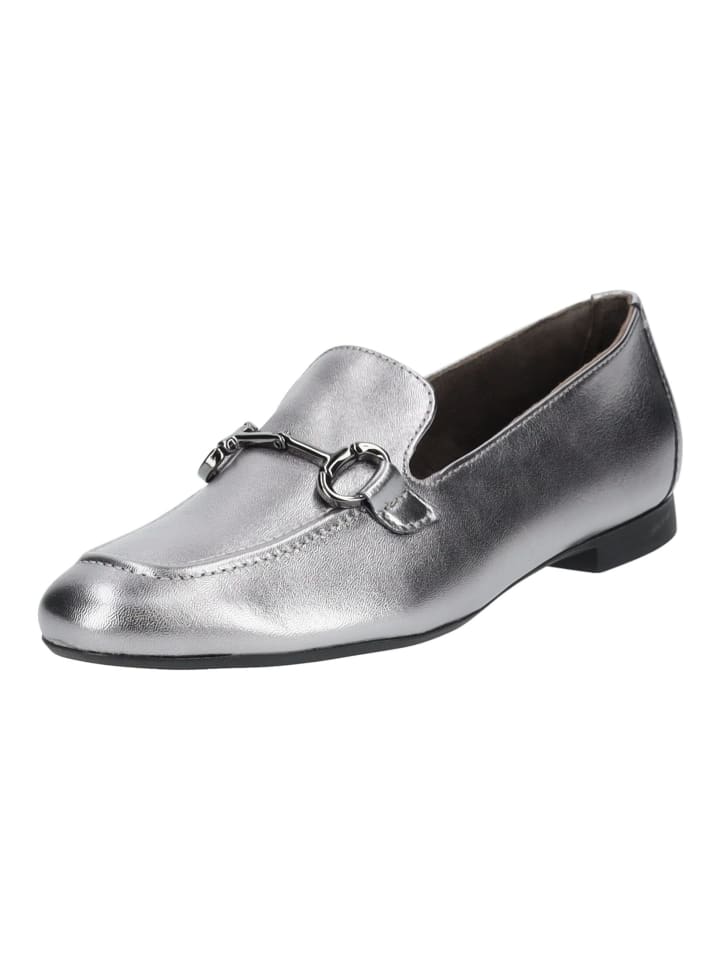 Paul Green Slipper in Metallic Silver günstig kaufen