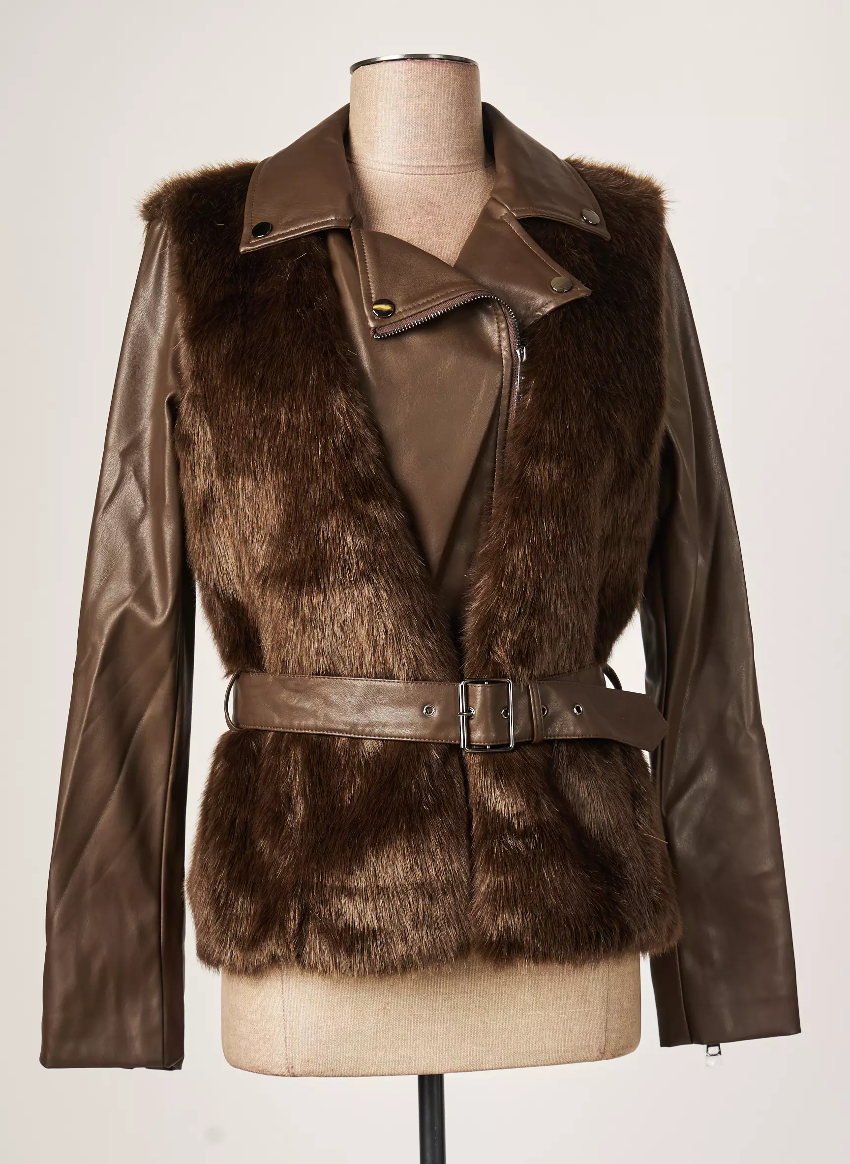 Liu Jo Vestesimilicuir Femme couleur marron