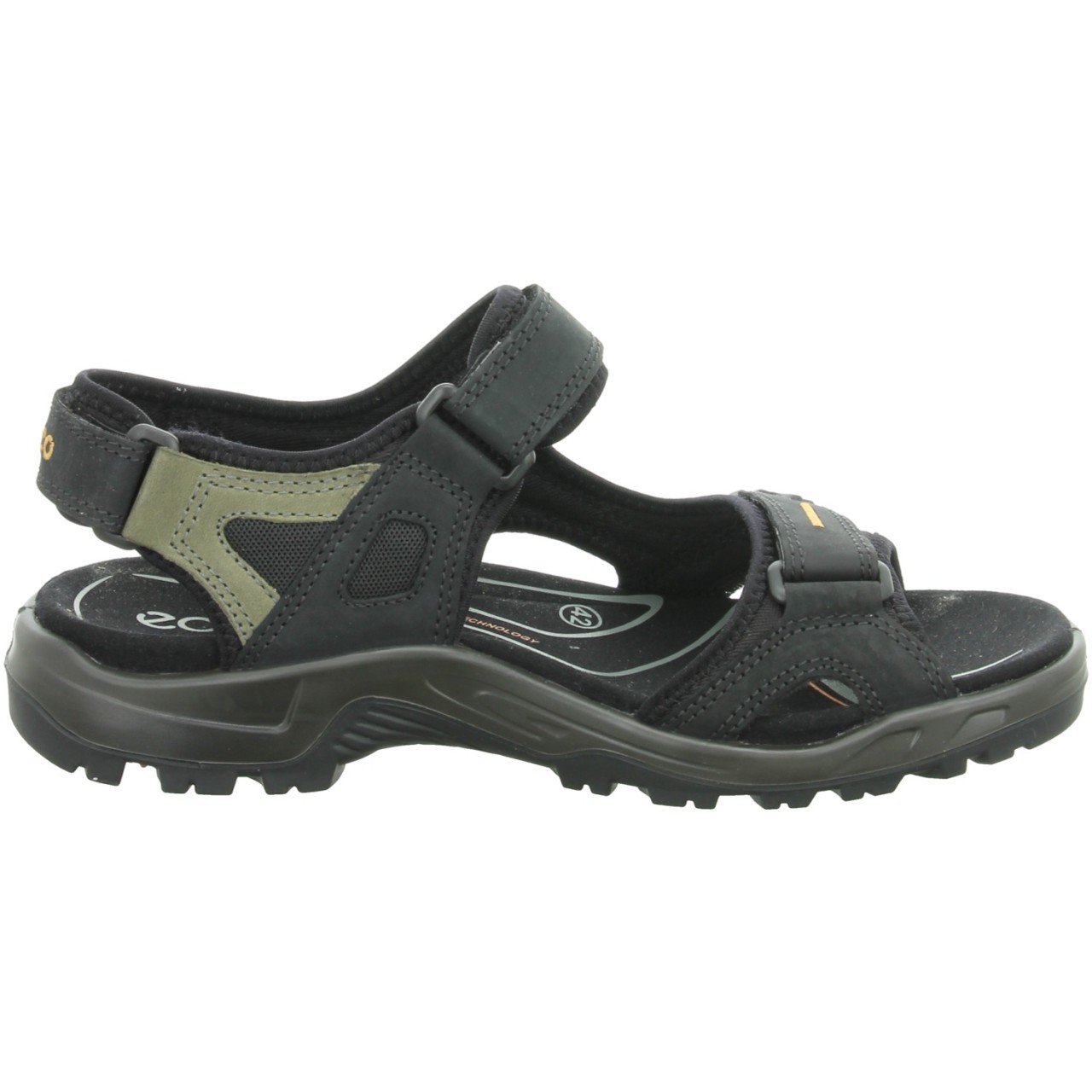 ECCO Sportliche Sandalen schwarz
