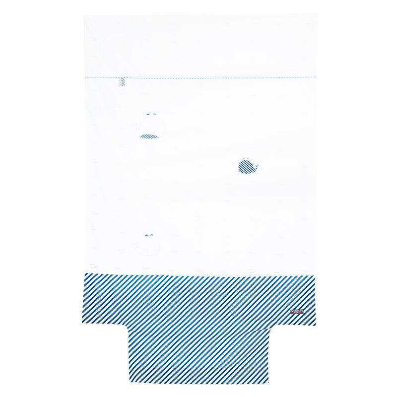 Parure de lit bébé Blue baleine