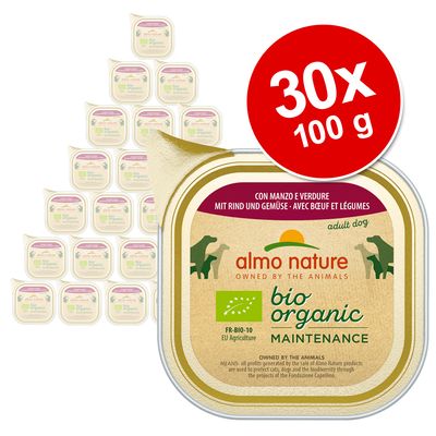 Sparpaket Almo Nature BioOrganic Maintenance 30 x 100 g