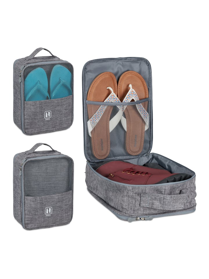 relaxdays 3 x Schuhtasche Reise günstig kaufen onesize