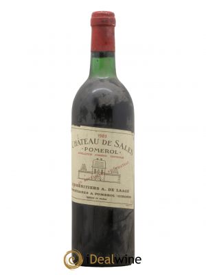 Château de Sales  1983 - Lot de 1 Bouteille