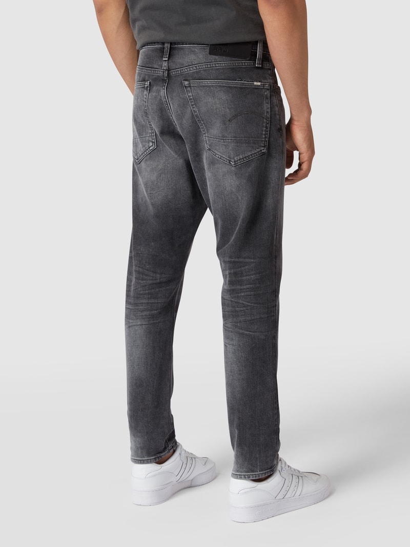 Straight Fit Jeans mit Stretch-Anteil in anthrazit