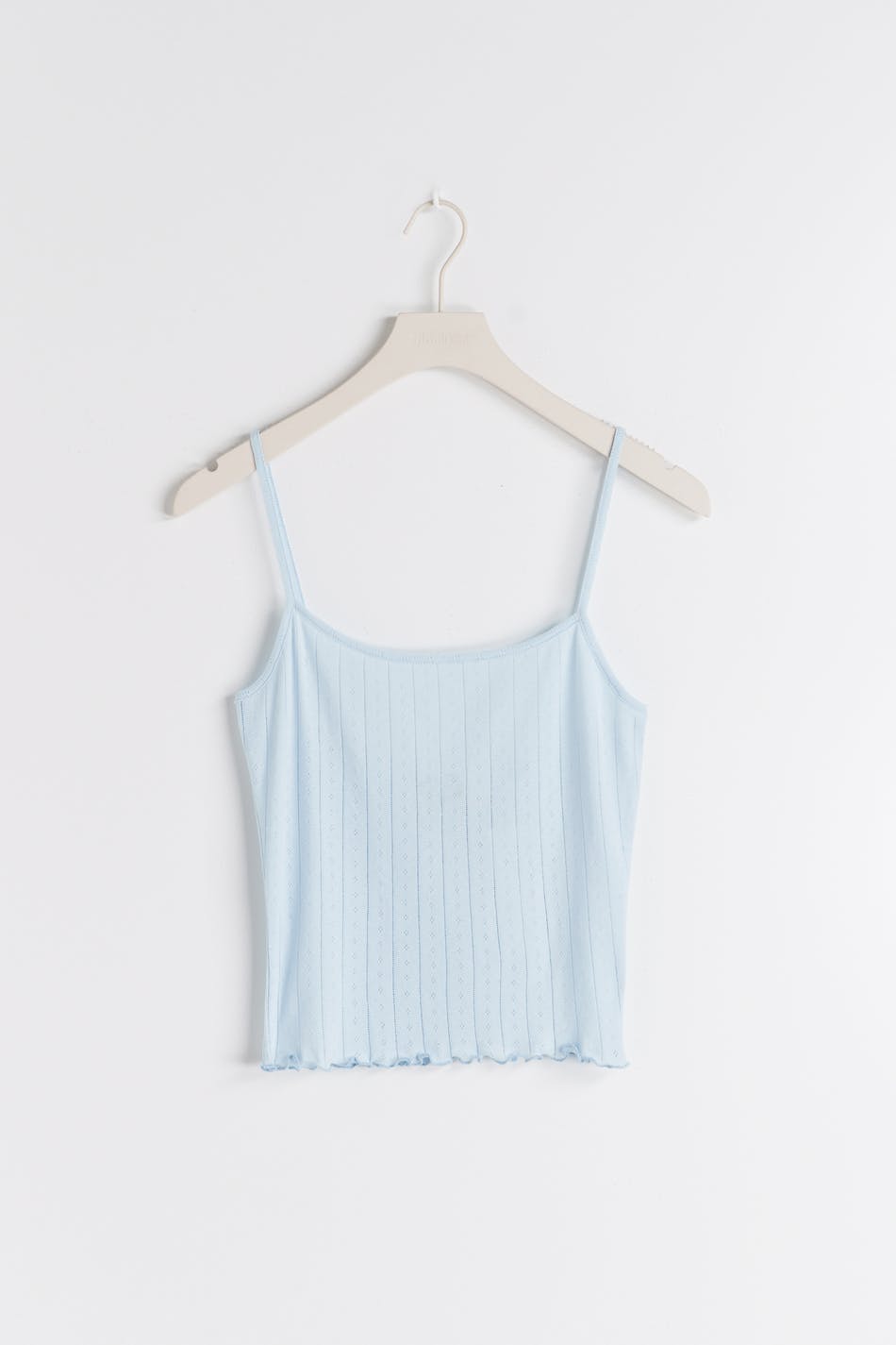 Pointelle pyjamas singlet