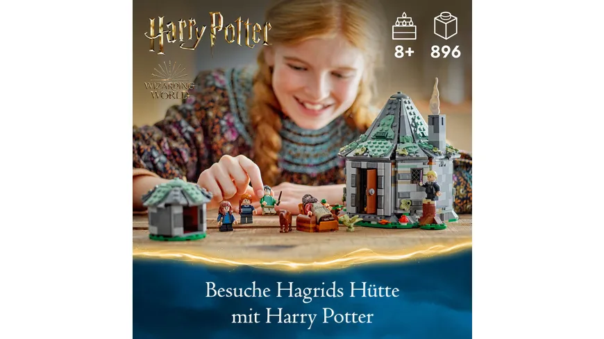 LEGO Harry Potter 76428 Hagrids Hütte: Ein unerwarteter Besuch
