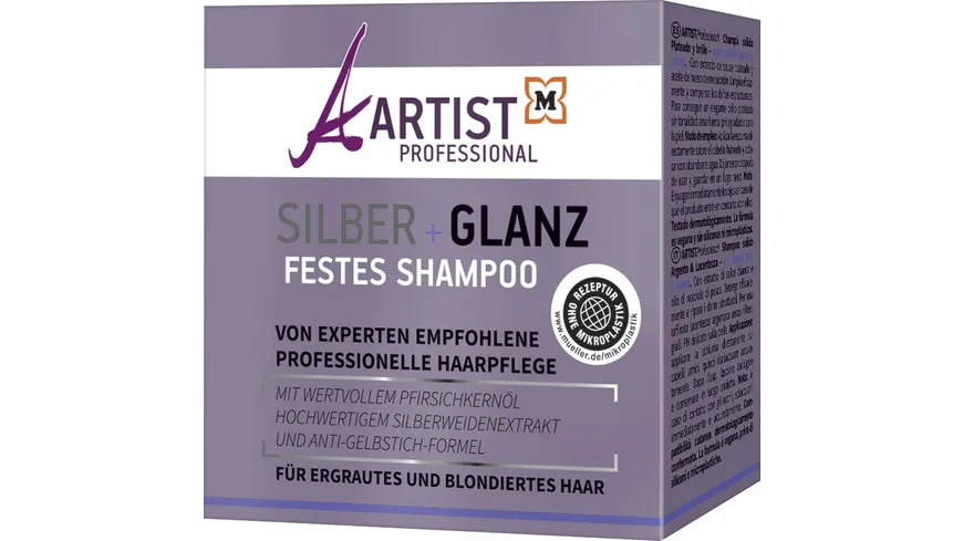 ARTIST Festes Shampoo Silber & Glanz 70 g