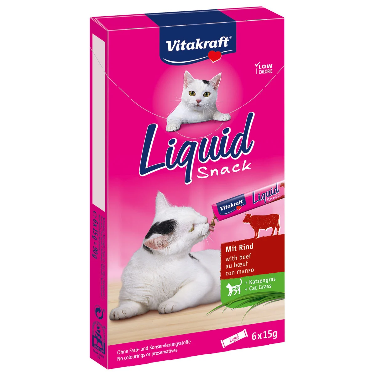 Vitakraft Cat liquid Snack Rind und Inulin kaufen