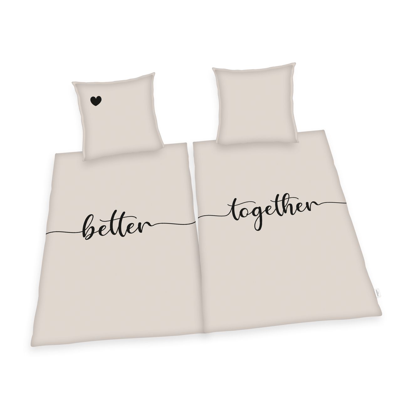 Herding Better together Bettwäsche Partnerpack, Größe: 135 x 200 cm