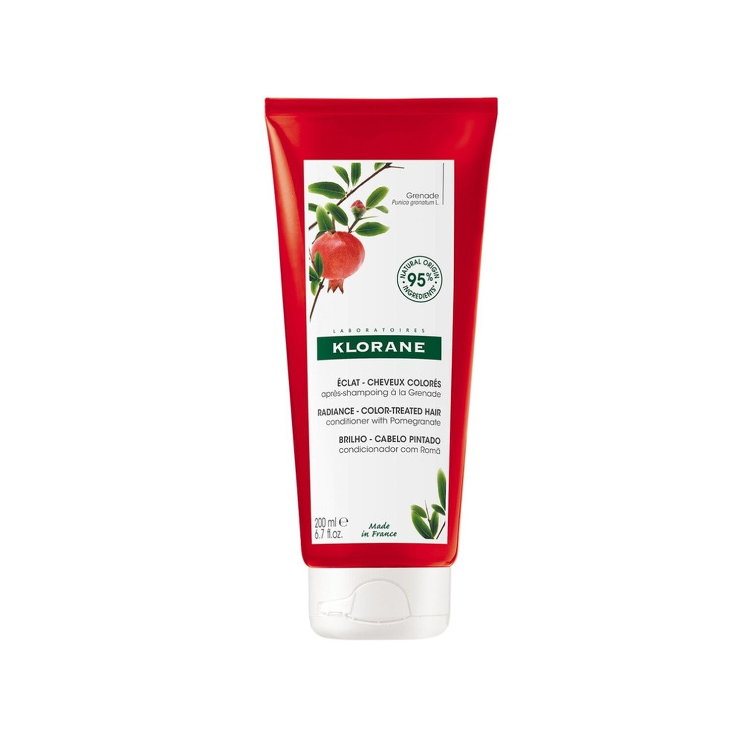 Klorane Baume Eclat Couleur à la Grenade - Cheveux colorés - 200 ml
