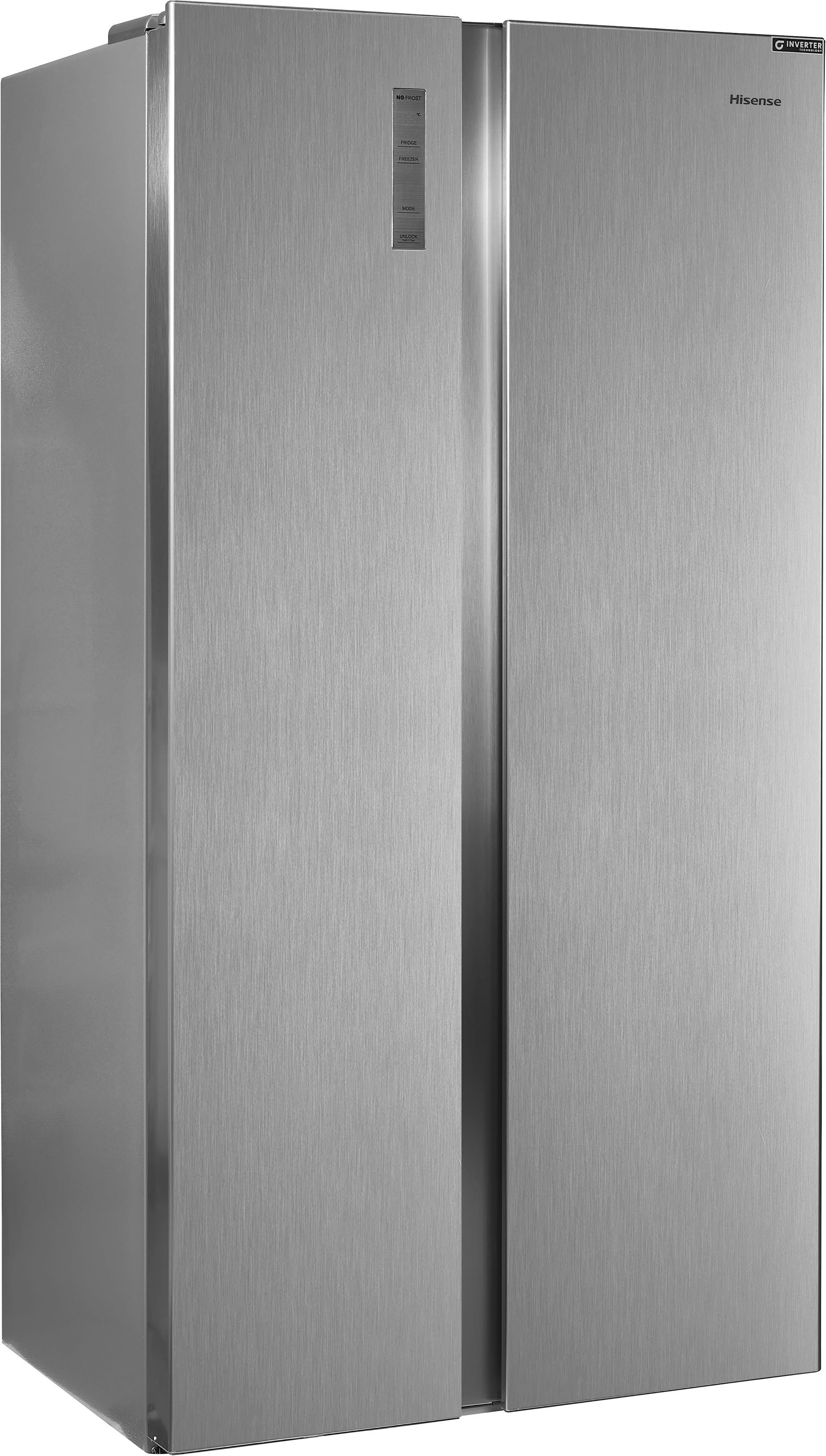Hisense Side-by-Side RS677N4ACC, 178,6 cm hoch, 91 cm breit