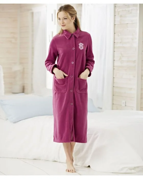 Robe de chambre en molleton polaire 120 cm