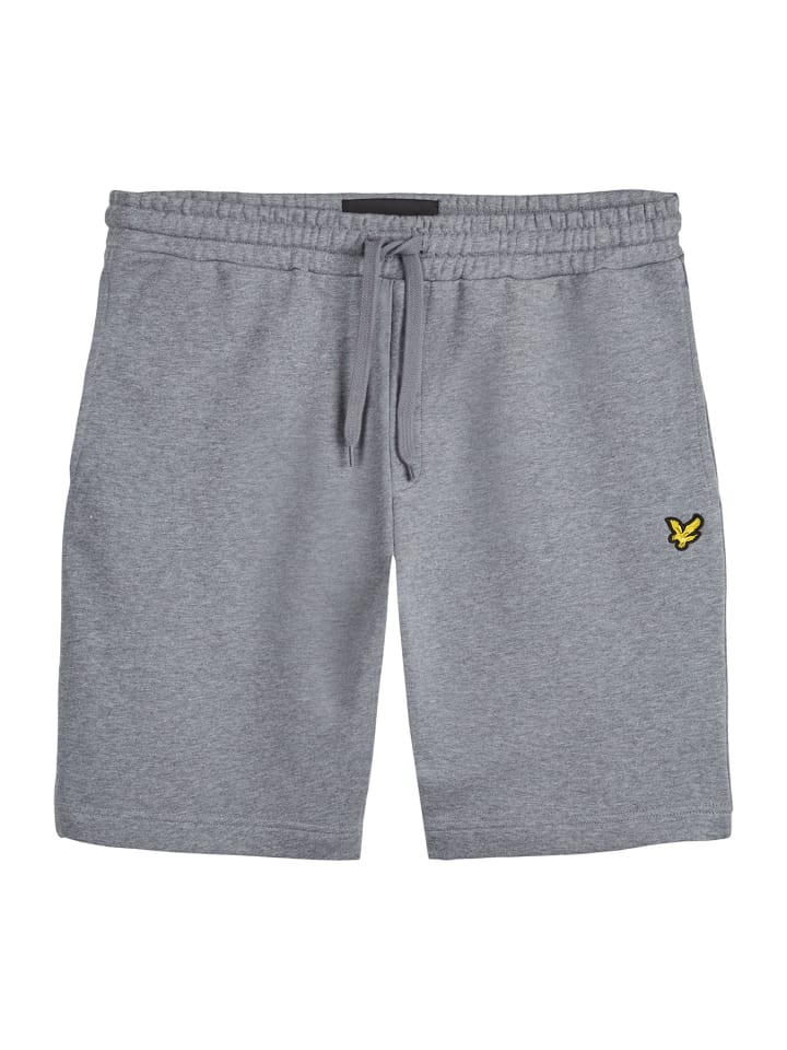 Lyle & Scott Sweatshorts in Grau günstig kaufen S