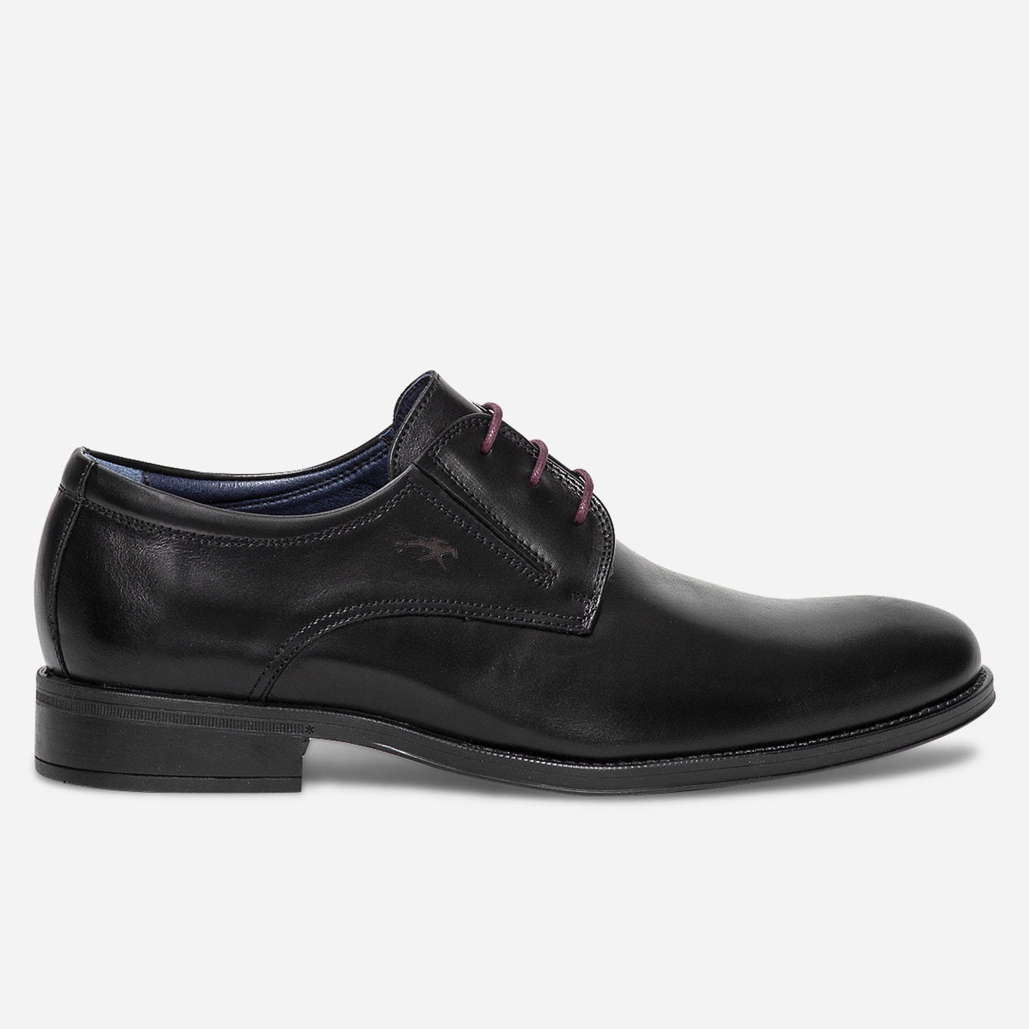 Derby Fluchos Herdcles cuir noir