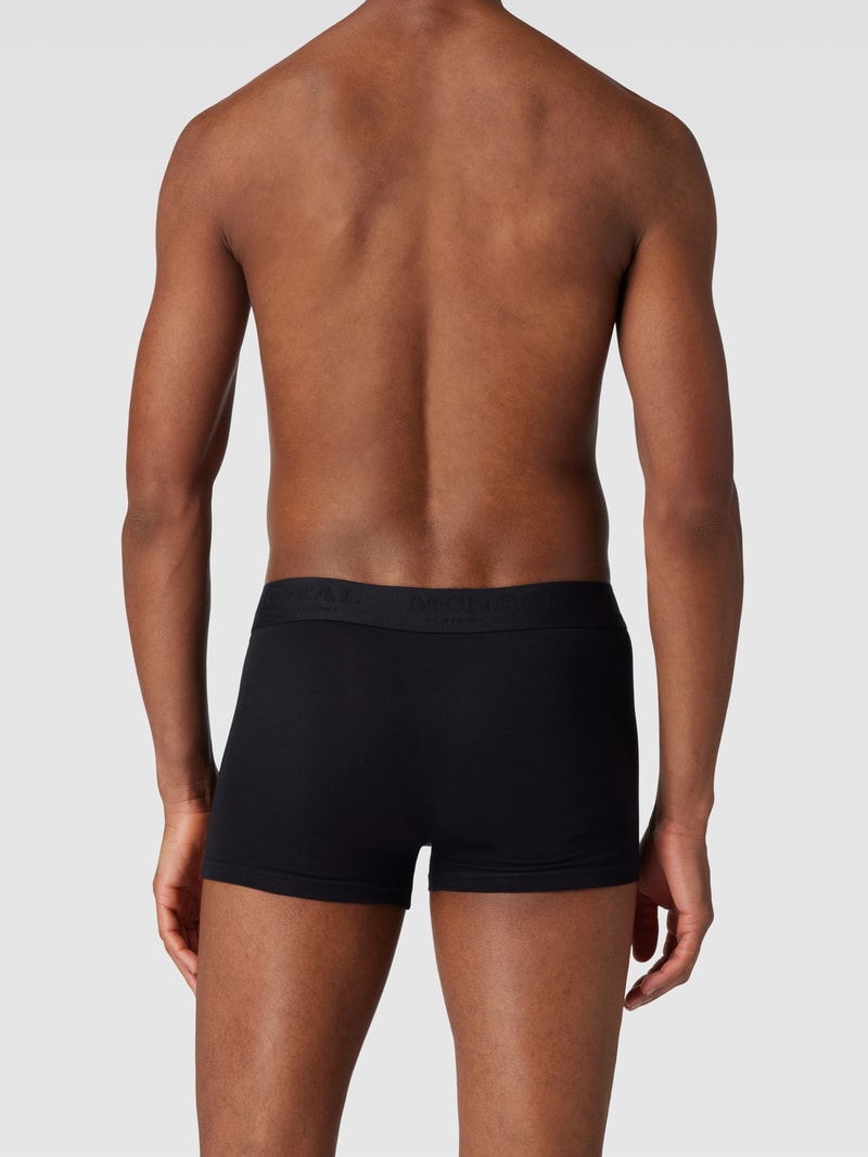 Trunks mit Logo-Bund im 7er-Pack in schwarz
