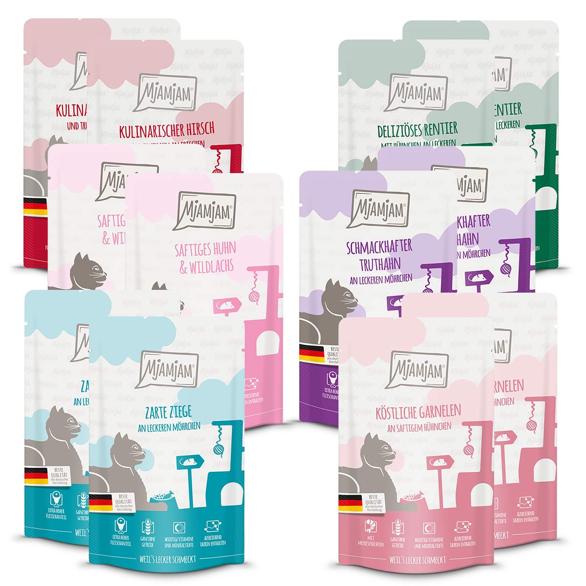 MjAMjAM Quetschie Probierpaket 5 12x125g kaufen