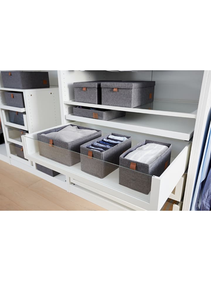 STORE IT 2er-Set: Organizer in Grau - (B)30 x (H)15 x (T)15 cm günstig kaufen onesize