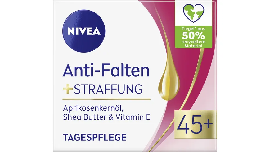 NIVEA Anti-Falten + Straffung Tagespflege 45+ 50 ml