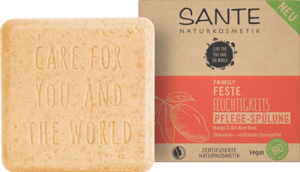Sante FAMILY Feste Feuchtigkeits Pflege-Spülung Mango & Bio-Aloe Vera Conditioner