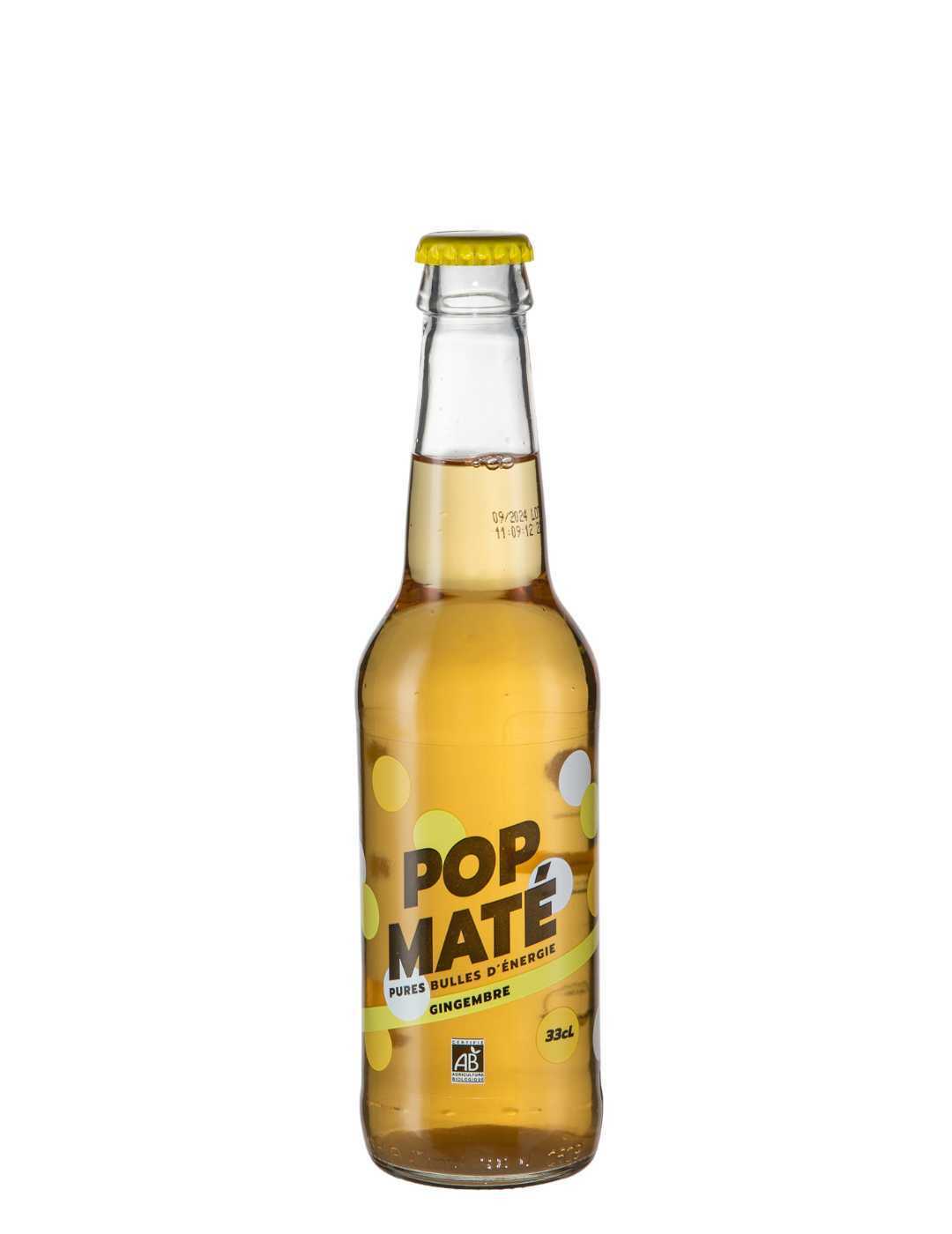 Pop Maté : Gingembre - Gueule de joie 0° |  33 cl