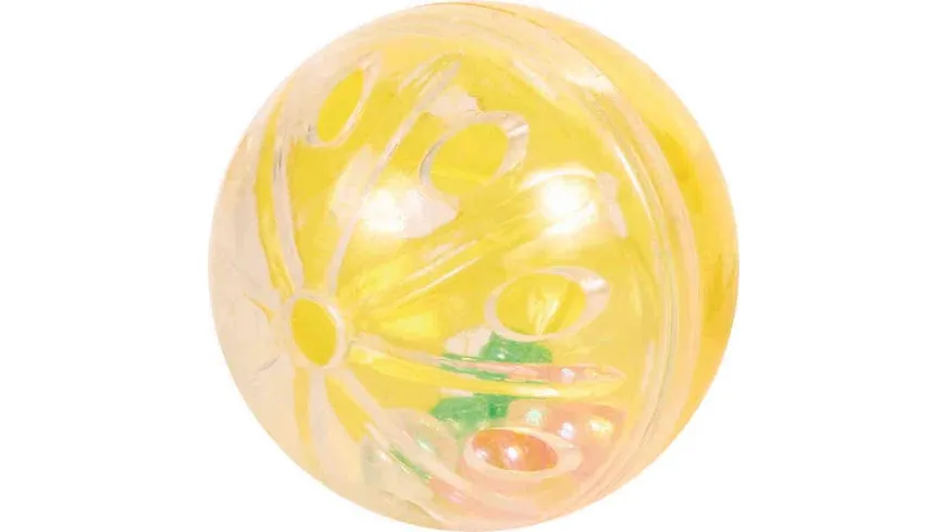 Trixie Rasselbälle Set aus Kunststoff ø 4,5 cm Katzenspielzeug