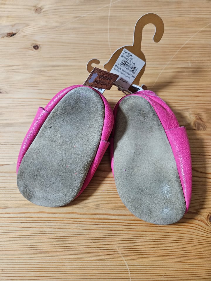 Sterntaler Leder-Krabbelschuhe in Pink günstig kaufen 22
