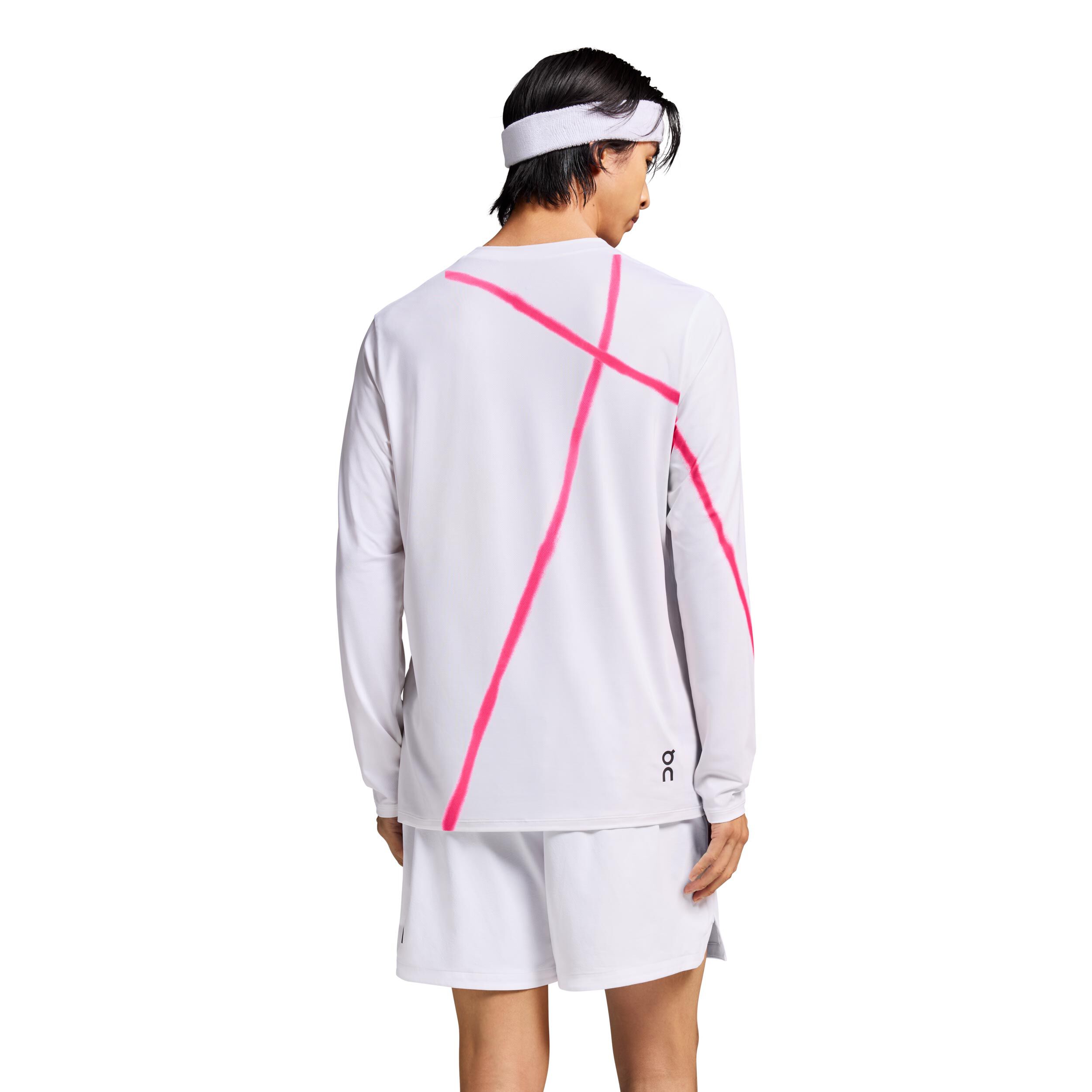 Court Longsleeve Herren - Weiß