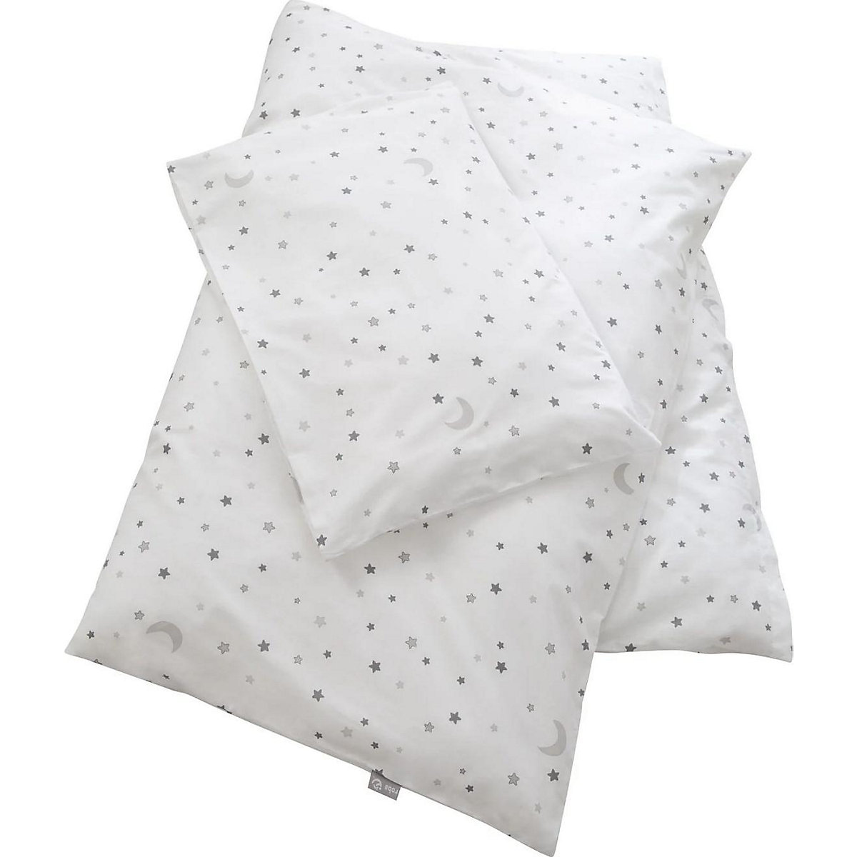 Kinderbettset, 70 x 140 cm Sternenzauber grau taupe