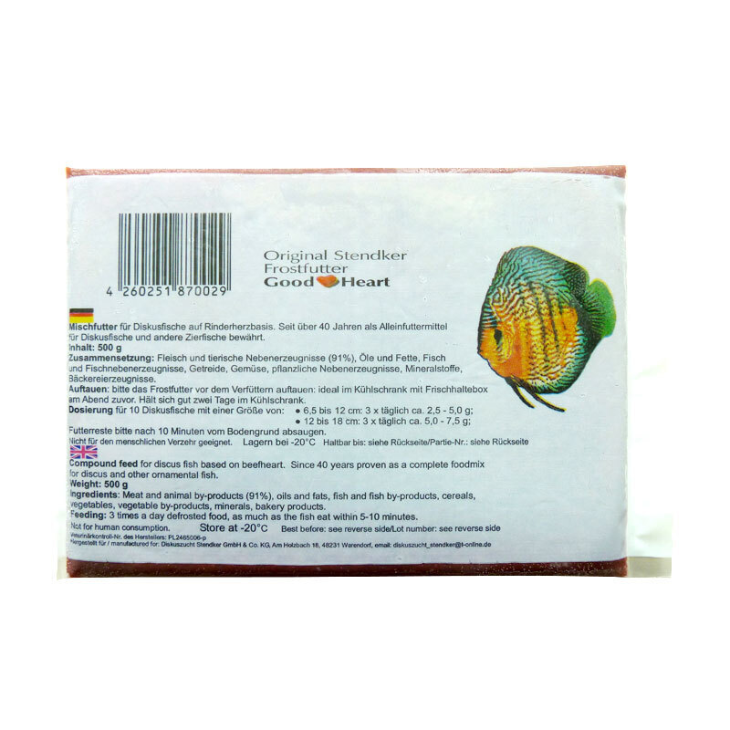 Stendker Frostfutter Stendker Diskusfutter Goodheart 7x500 g