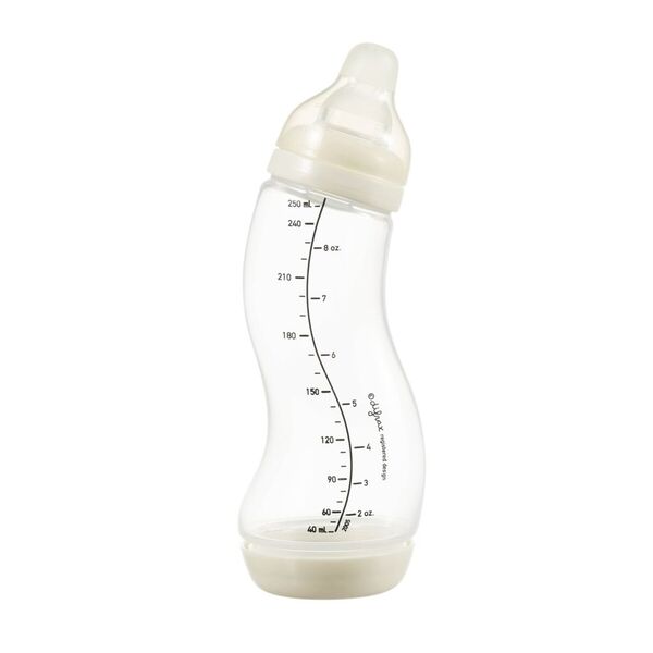 Difrax Natural 0 M S-Bottle white, 250ml