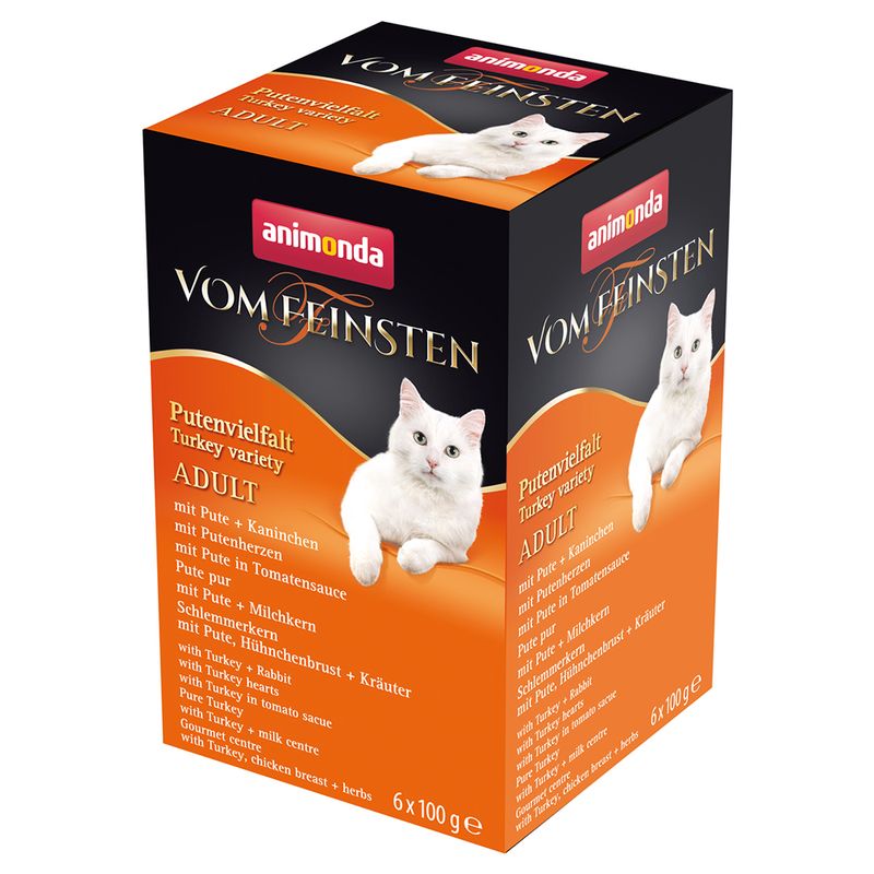 Probierpaket animonda vom Feinsten Adult 6 x 100 g