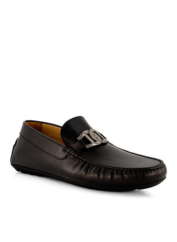 AIGNER, Derby Johnny, Leder, schwarz