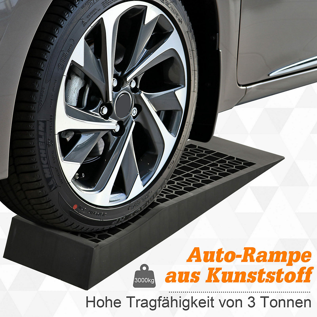 Auffahrrampe rutschfest