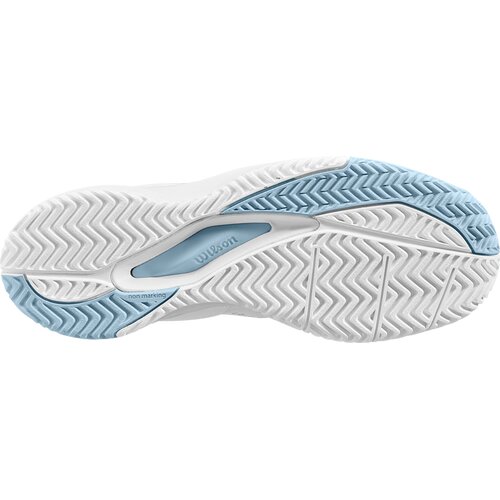 DAMEN TENNISOUTDOORSCHUHE RUSH PRO ACE W WH/WH/BABY BLUE