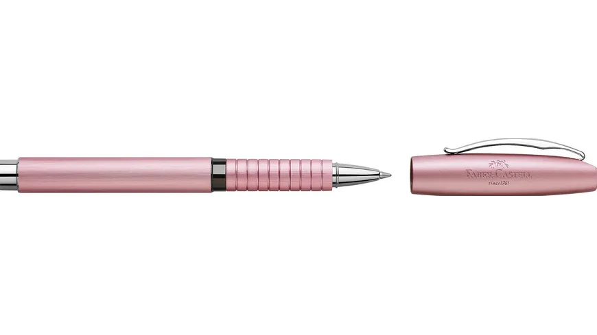 FABER-CASTELL Tintenroller Essentio Aluminium Rosé