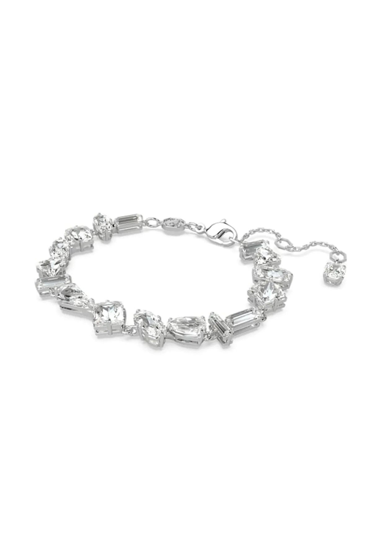 Swarovski  Armband - Silberfarben - Naturstein