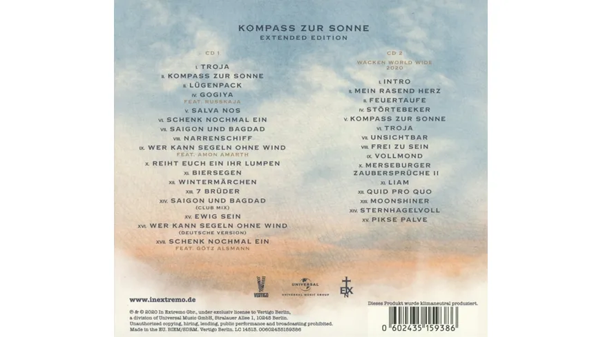 Kompass Zur Sonne (Extended Edition)