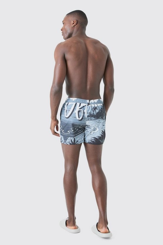 Kurze Strand-Badehose