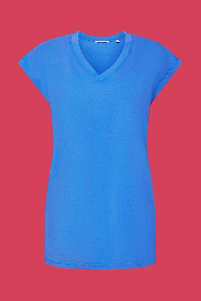 Langes T-Shirt, 100 % Baumwolle