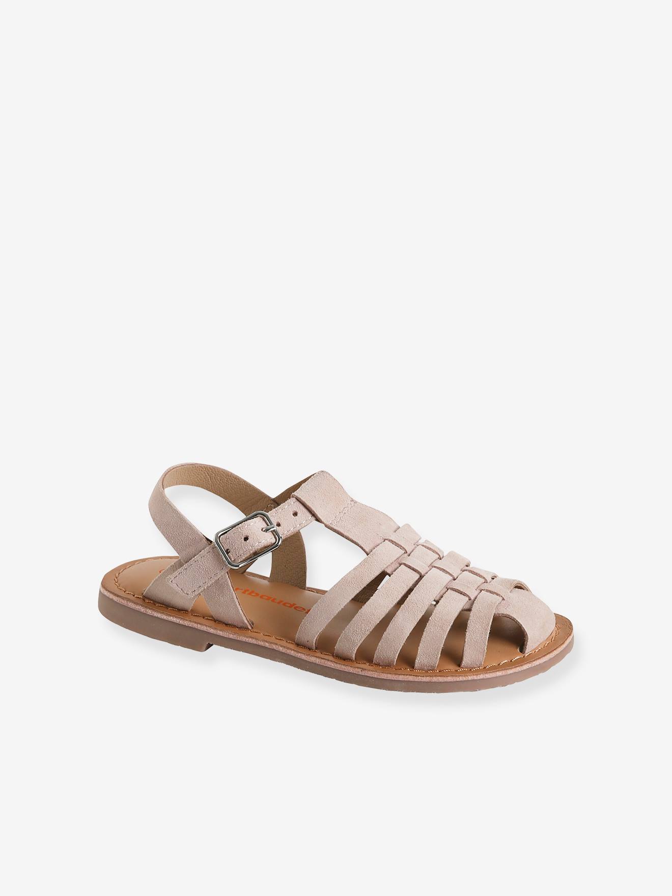 Vertbaudet Mädchen Sandalen - beige