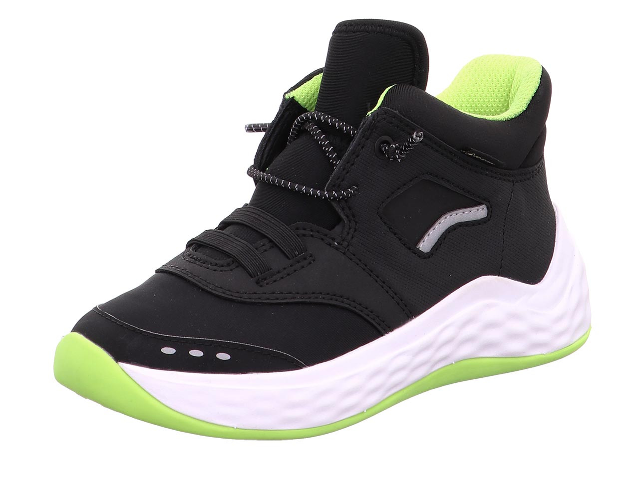 BOUNCE - Schwarz/GelbSneaker high mit Schnürung