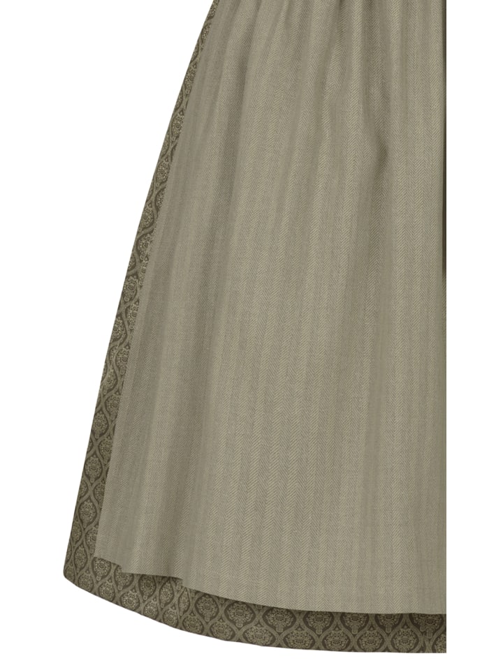 Nübler Midi Dirndl Feli in Dunkelgrün günstig kaufen