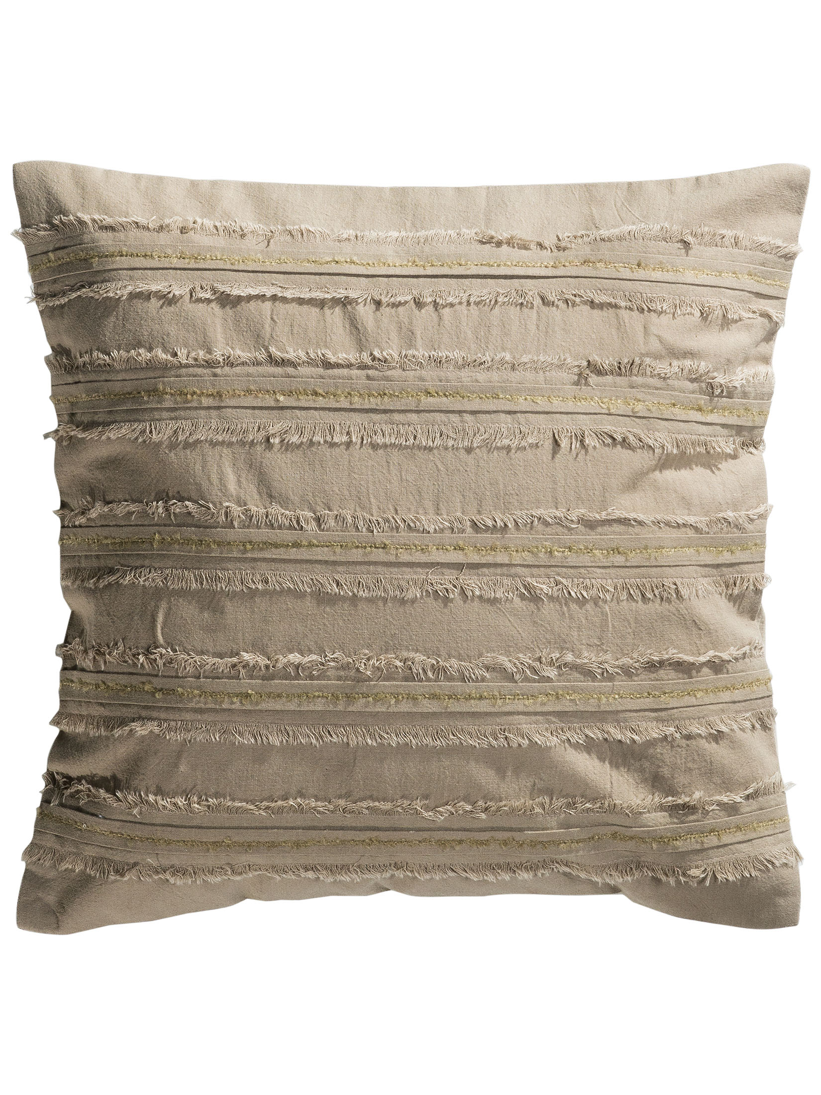 Taree Kissen, Taupe