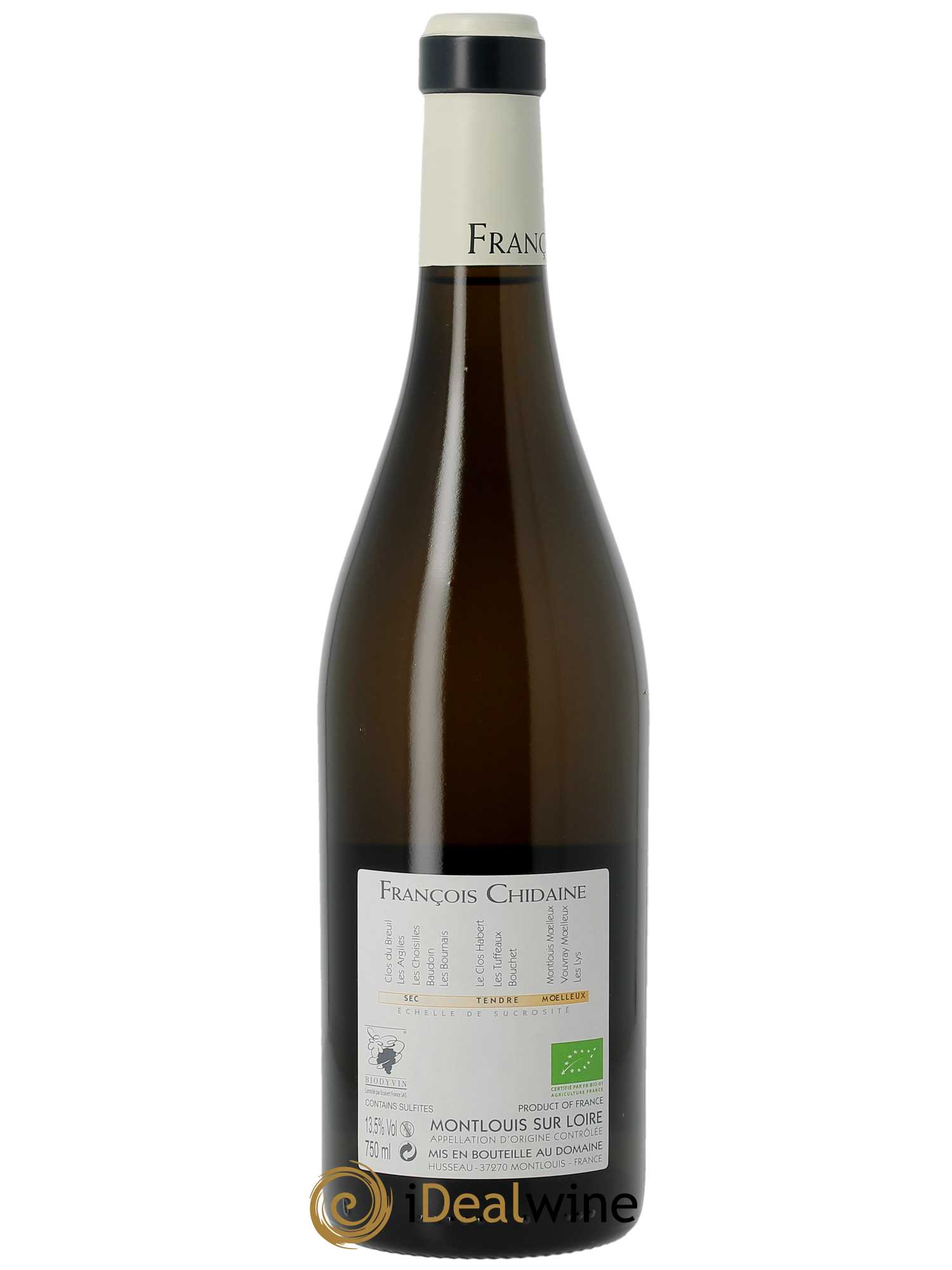 Montlouis-sur-Loire Les Tuffeaux François Chidaine  2019 - Lot de 1 Bouteille