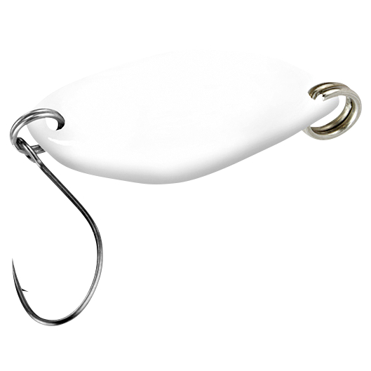 FTM Trout Spoon Fly (1,2 g, Schwarz/Weiß UV)