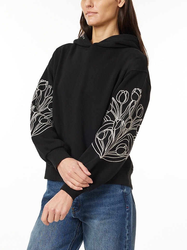 Scotch & Soda Hoodie in Schwarz günstig kaufen
