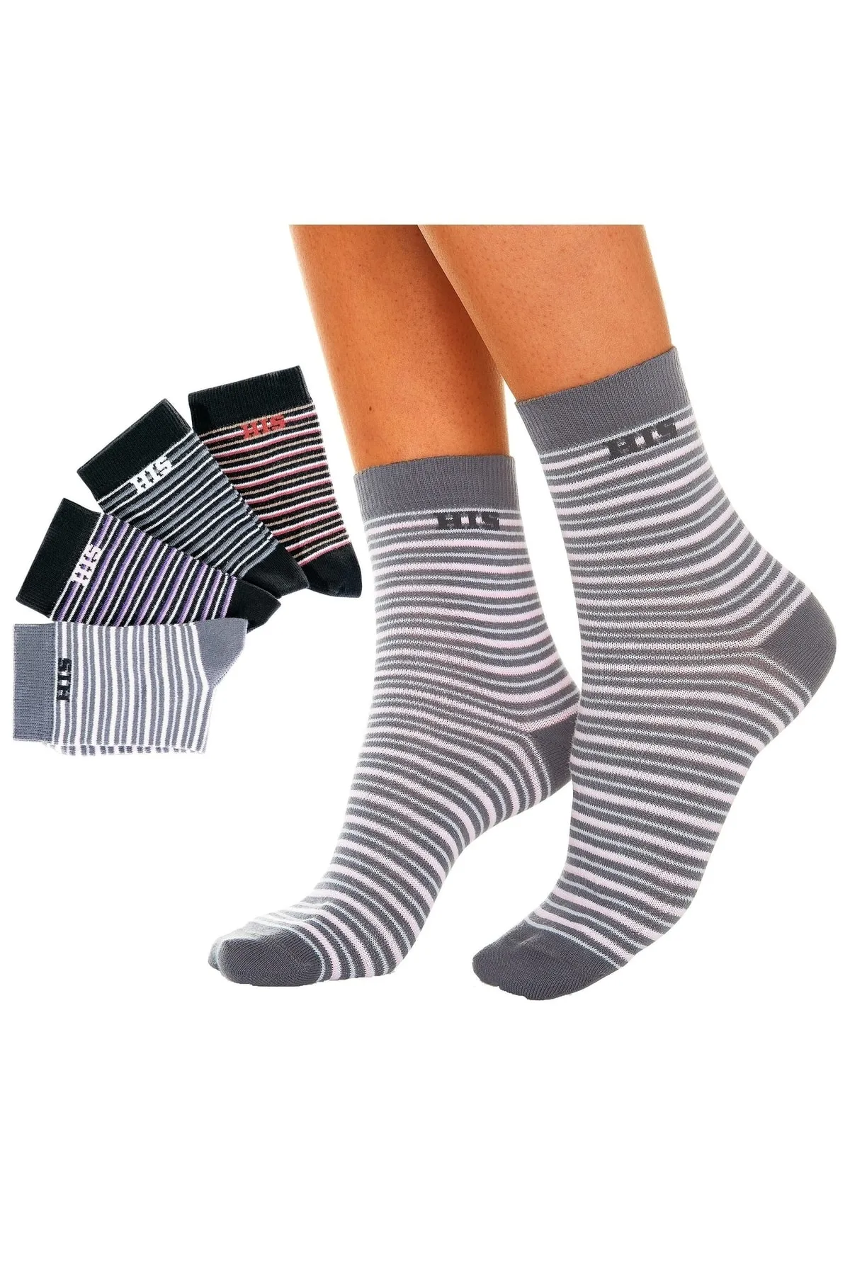 HIS  H.I.S Basicsocken (4 Paar)
