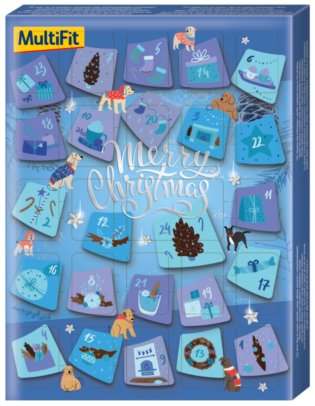 MultiFit Snacks MultiFit Adventskalender für deinen Hund 250g