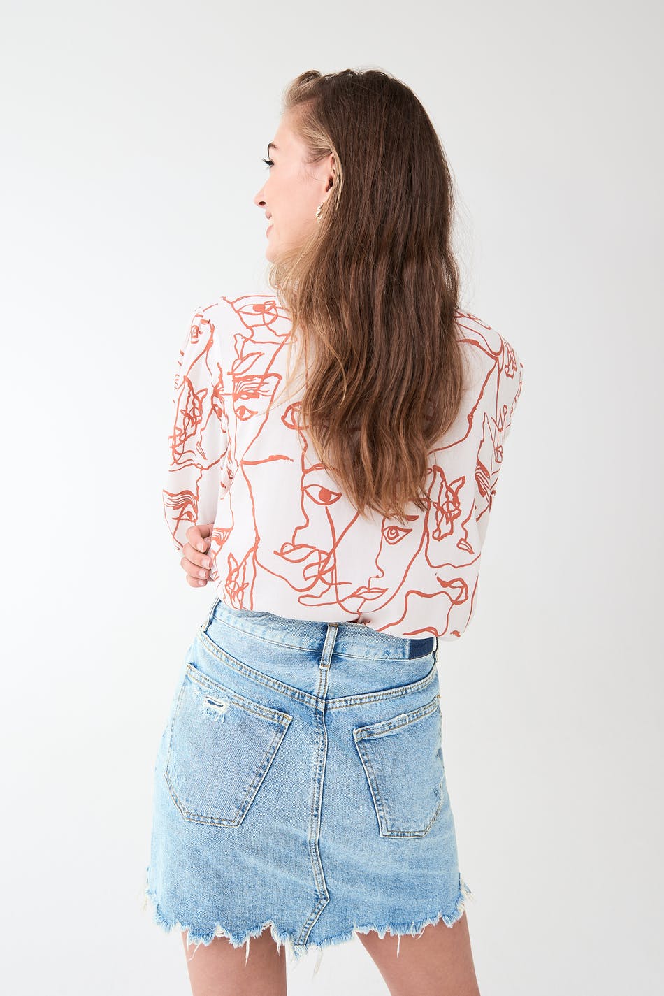 Original denim skirt