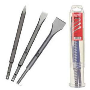 Set iniziale di scalpelli SDS-plus Milwaukee Accessories 4932430001 (3 pezzi)